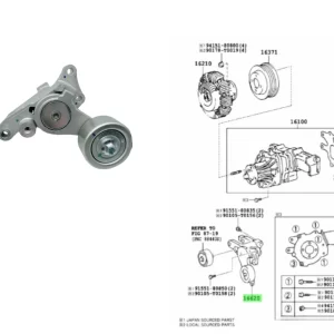 TENSOR ALTERNADOR HILUX 2005- / SW4 2005- COMPLETO *GKG*