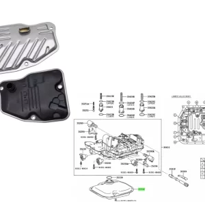 FILTRO CAJA AUTOMATICA COROLLA 2014- / YARIS 2018- IMP