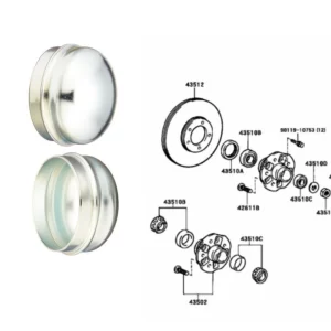 TAPA GRASERA INTERIOR PUNTA EJE HILUX 2005- / SW4 2005-