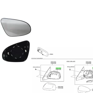 VIDRIO ESPEJO ETIOS 2013- RH MANUAL ORIG