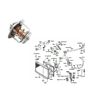 TERMOSTATO HILUX 92/2004 SIN TURBO 3L / 5L CHINO