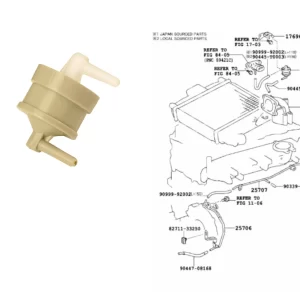 FILTRO GASES HILUX 2005- / SW4 2005- IMP