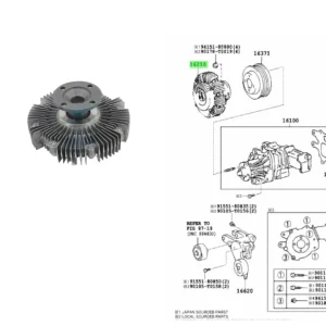 VISCOSO SW4 / HILUX 02-04 TURBO 3.0 / HILUX 2005-