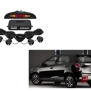 KIT SENSOR ESTACIONAMIENTO C/ DISPLAY APROX *NEGRO*