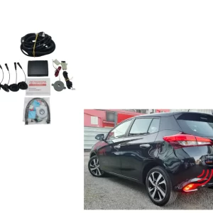 KIT SENSOR ESTACIONAMIENTO TRASERO C/ DISPLAY YARIS ORIG *PUEDE IR A ETIOS*
