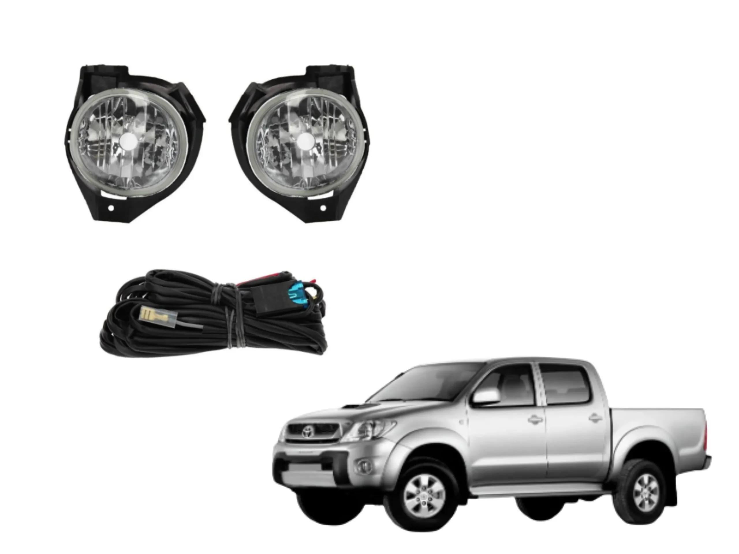 FARO AUXILIAR HILUX 2008-2011 KIT TWN/NAC